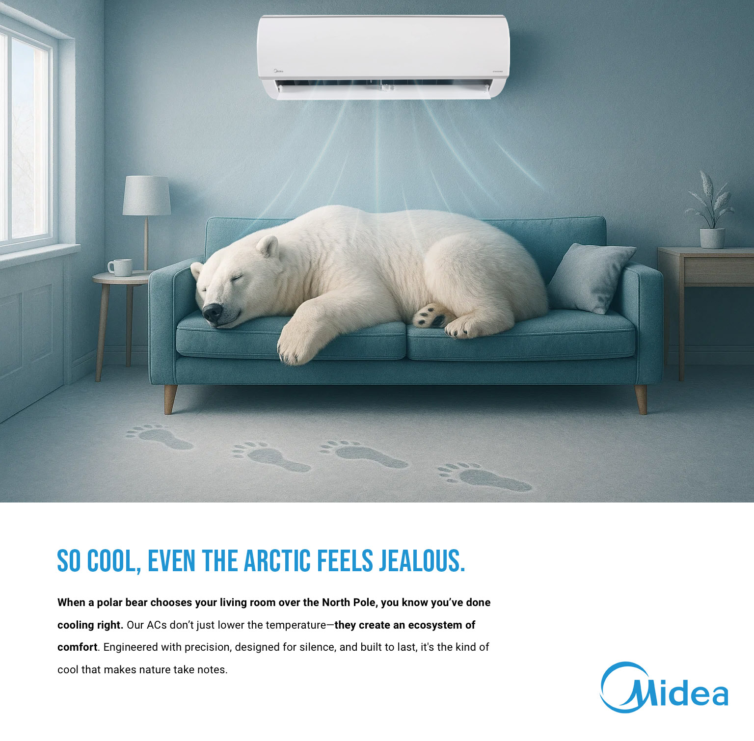 Midea Ac Ad campaign